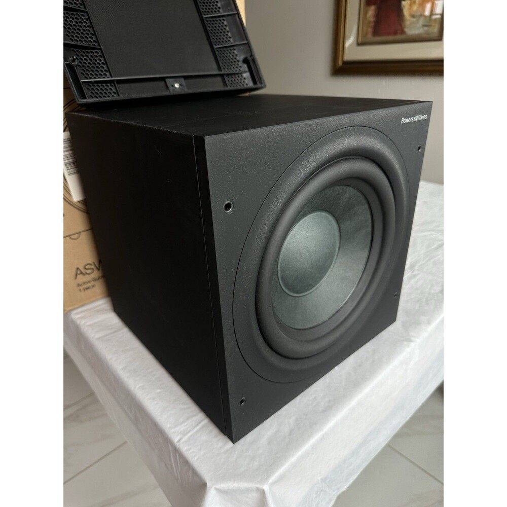 Bowers & Wilkins B&W ASW610 10” 200W Powered Subwoofer Black w/ Box Manual